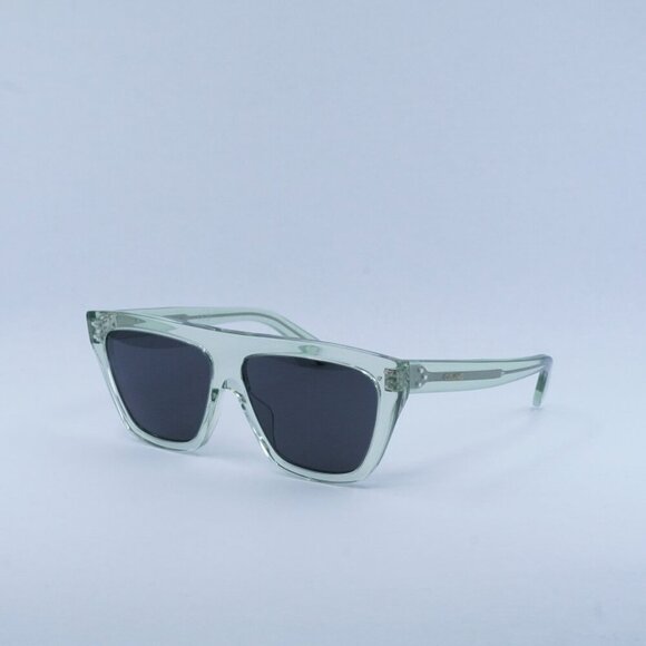 CELINE sunglasses CL40256I 93A Light Green Transparent / Dark Green - Picture 5 of 5